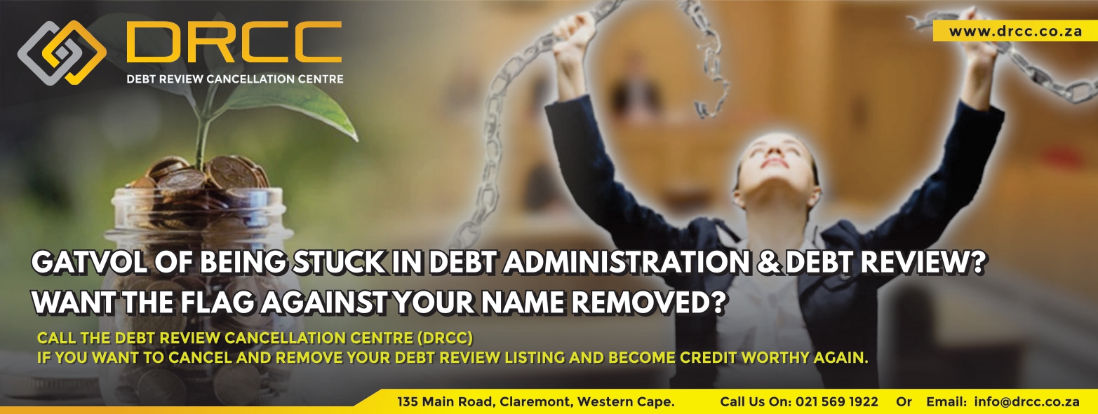 GATVOL OF BEING STUCK IN DEBT ADMINISTRATION AND DEBT REVIEW
