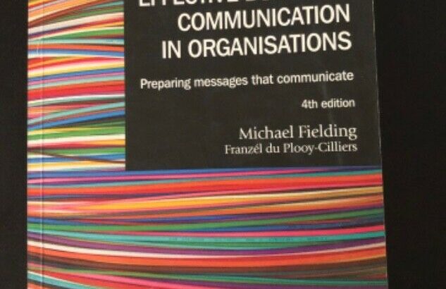 Effective Business Communication in Organisations 4th edition