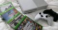 Xbox One with controls and games R3800