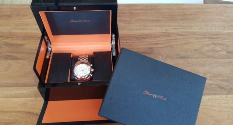 Swiss made Chronograph mens watch in beautiful display box