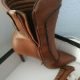 Plum brown boots size 7