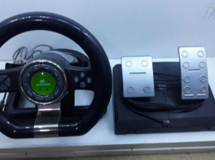 xbox 360 steering wheel and pedals