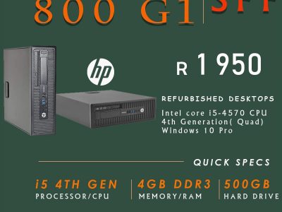 HP Elite Desk 800 G1 (Refurbished)
